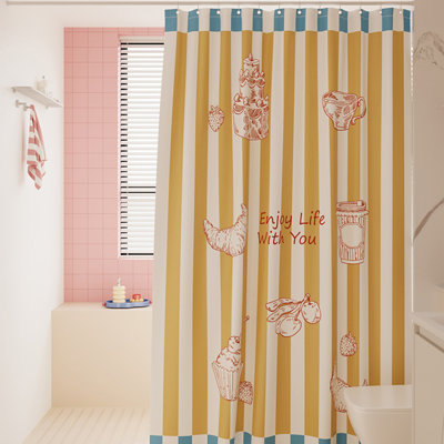 Rideau de douche en polyester