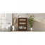 Meuble-lavabo de 24 po avec lavabo intégré en céramique, meuble-lavabo à 1 tiroir profond, 1 tiroir rabattable et meuble-lavabo simple pour petite et moyenne salle de bain-128990361