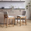 Tabouret de comptoir rembourré Alayha-845734062