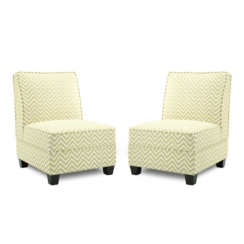 Fauteuil de chambre La Mott, Citron Ziggi