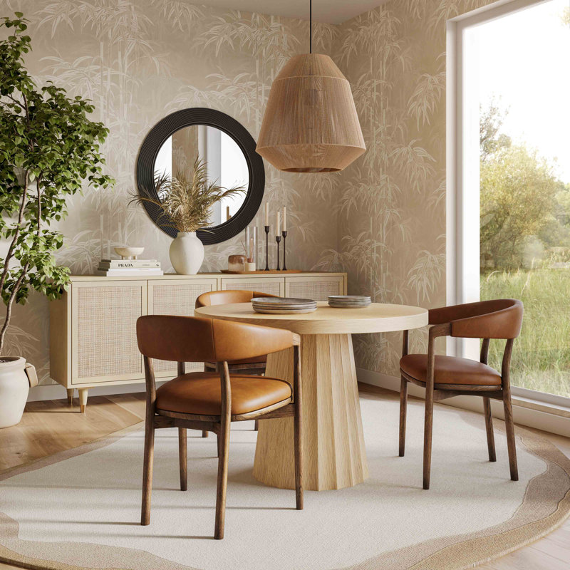 Chaise en cuir Longwell