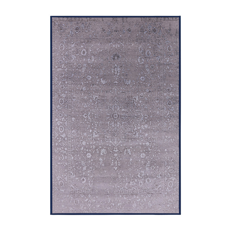 Tapis oriental gris Lorena, Rectangle 2 pi x 3 pi