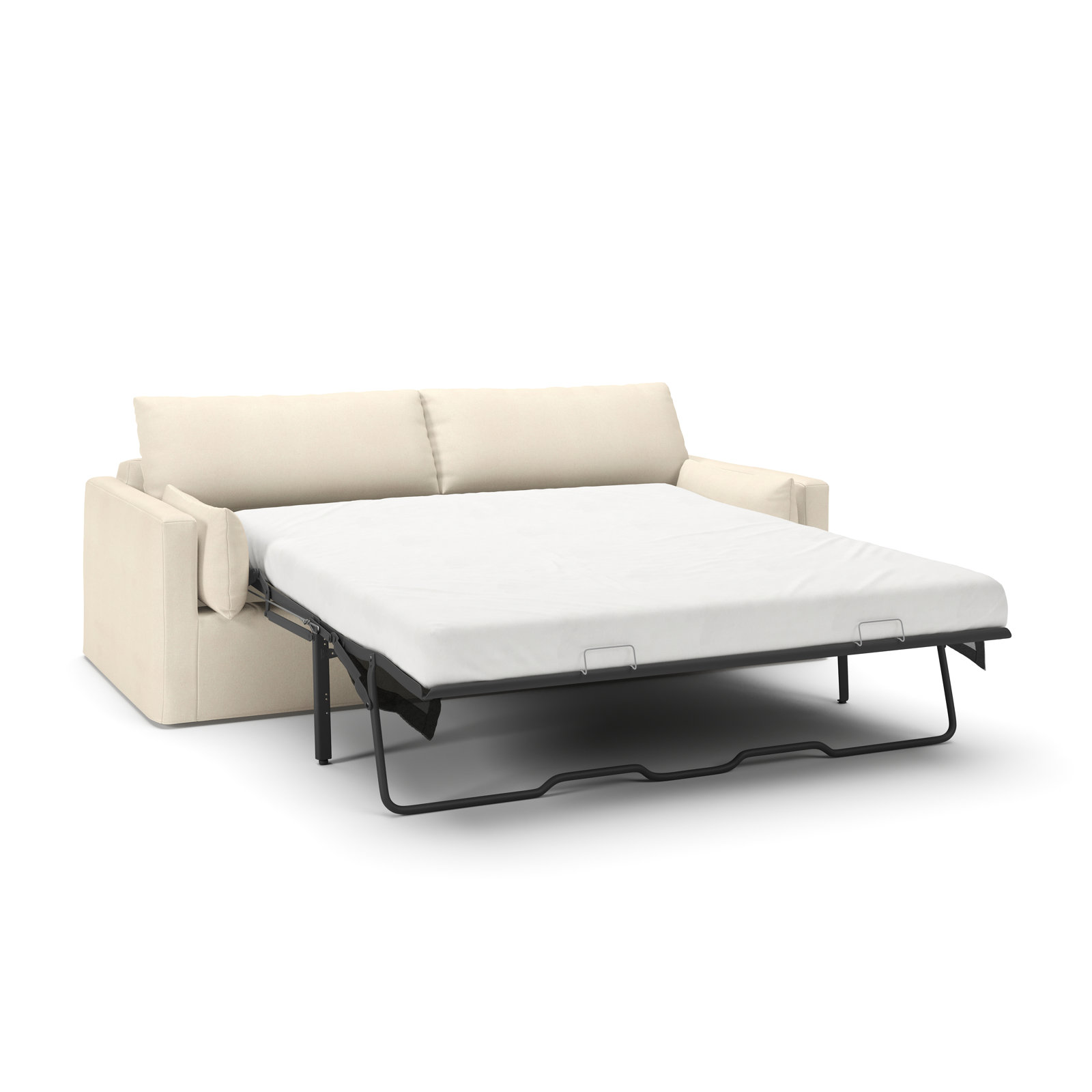 Luna 96'' Sofa, Bayou Natural Canvas