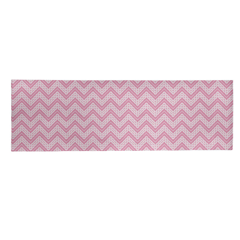 Chenille Chevron Indoor Rug, Runner 2'5" x 8'