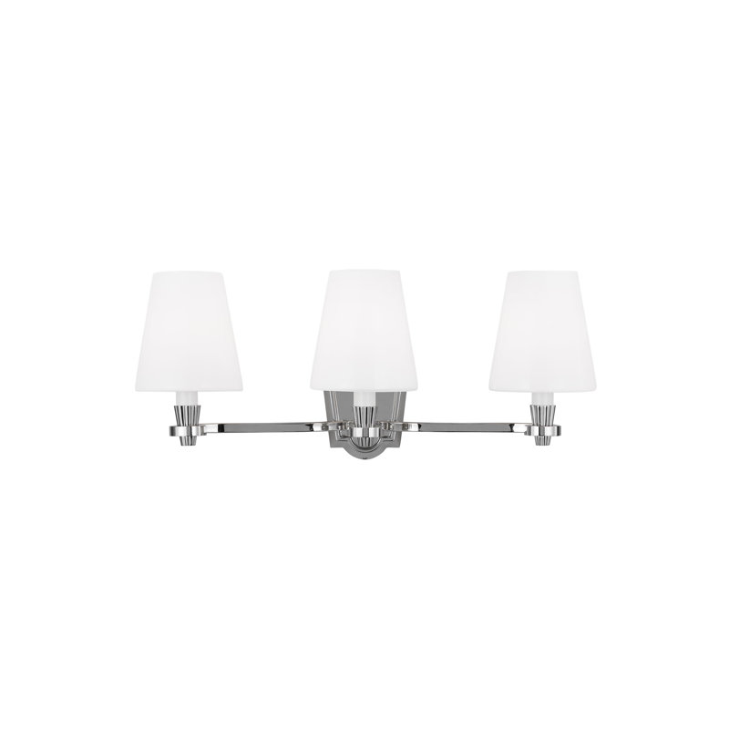 Paisley 3 - Light Vanity Light, Polished Nickel