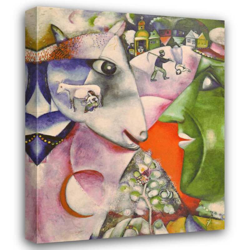 «I and the Village», 1 911, H 24 po x l 19 po