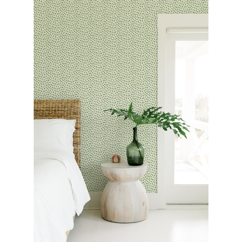 Rouleau de papier peint L 33 pi x l 20,5 po Cherbourg, Vert
