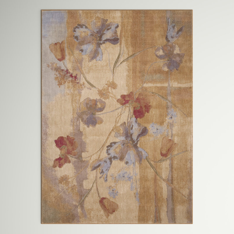 Arnim Floral Indoor Rug, Rectangle 5'3" x 7'5"