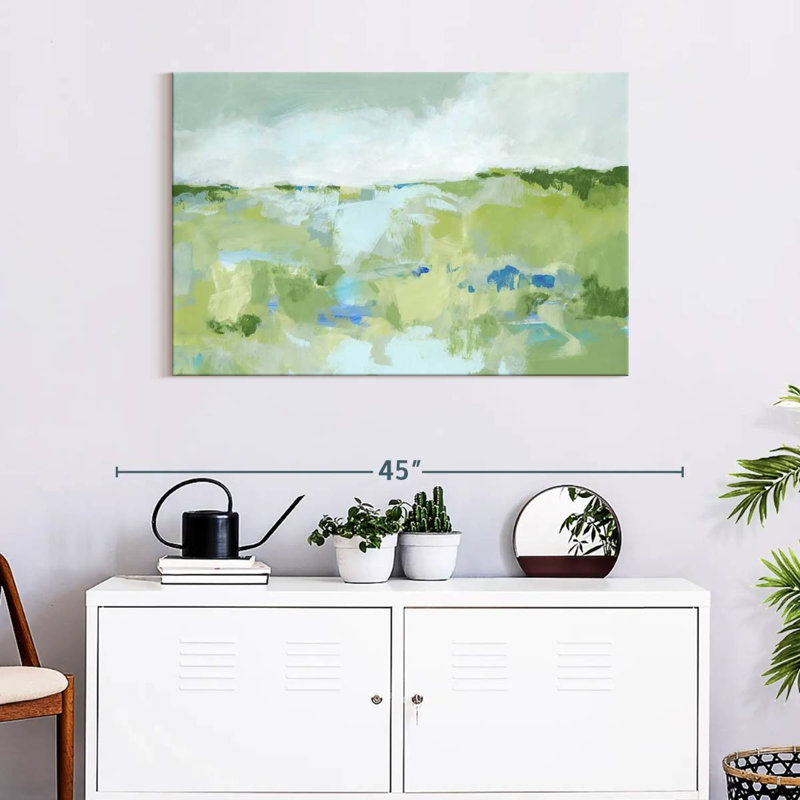 Avery Spring Green I, 24" H x 36" W