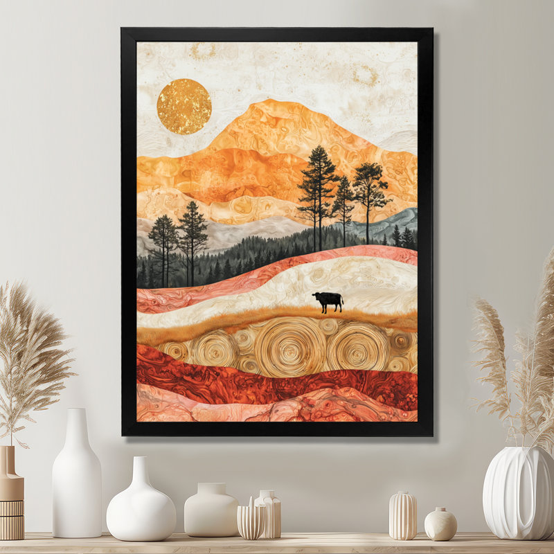 Golchehr - Animals Canvas Prints, H 40 po x l 30 po, Noir, noir, noir, noir, Reproduction encadrée sans passe-partout