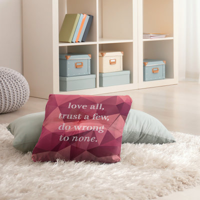 Outdoor Reversible Throw Pillow
