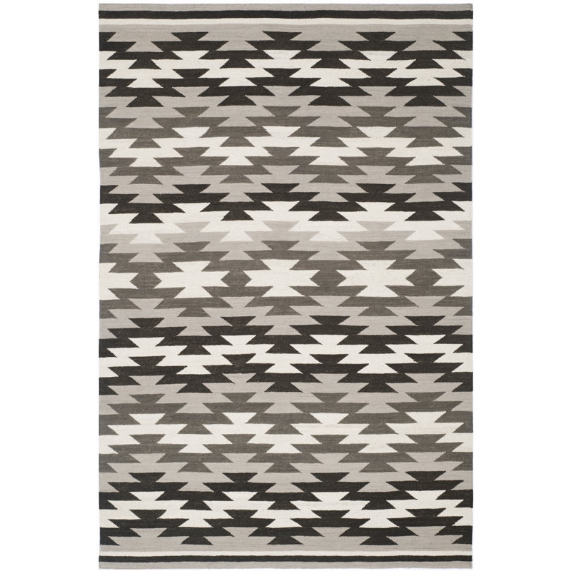 Ralph Lauren Swiftwater Wool Geometric Rug, Rectangle 4' x 6'