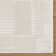 Mickle Dearra Modern Geometric Solid Cream Ivory High Low Easy Care Indoor Area Rug
