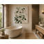 «Eucalyptus Branch Study», art mural botanique vert sur toile tendue-102065556