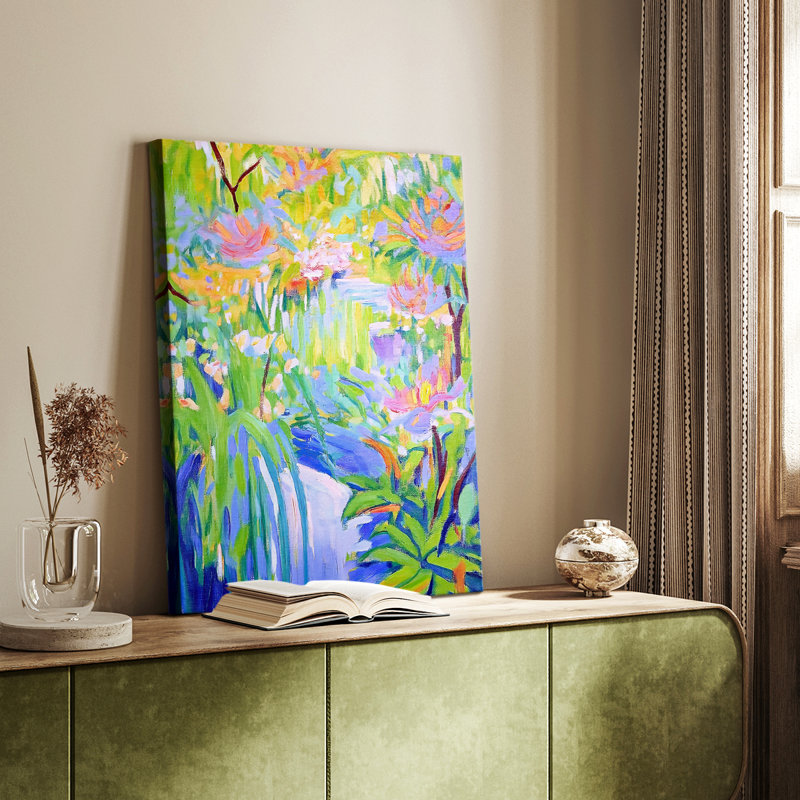 FLORAL Series DCxxvii - Gallery Cavas, H 27 po x l 18 po