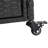 Versatile Outdoor Drink Cart - Black, Bar Counter Table With Glass Top For Garden, Pool, Kitchen, Dining Room Poolside Buffet Rolling Storage And Patio, Backyard, Garden