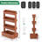 Shanitha Vertical Wooden Garden Bed, Freestanding Wood Plant Stand Flower Rack Wooden Planter Box Container-974570650