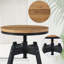 Kamena Swivel Adjustable Height Counter Stool