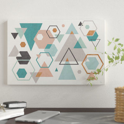 « abstract geo i », impression sur toile