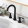 Widespread 2- Handle Bathroom Faucet with Metal Pop Up Drain
