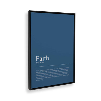 The Light of Faith Canvas Art Print