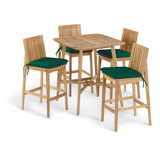 Islay Outdoor 5 - Piece Dining Set with Cushions