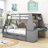 Iginia Kids Twin Over Full Bunk Bed with Trundle with Drawers-398891001