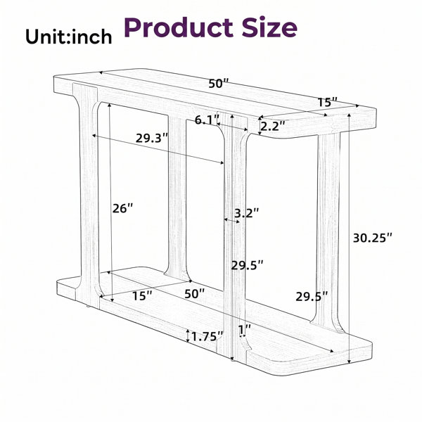 Dimensions du produit