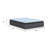 Demirel King Pillow Top Mattress, Quilt Foam, Blue Stretch Knit Fabric 16 Inch-1319547353