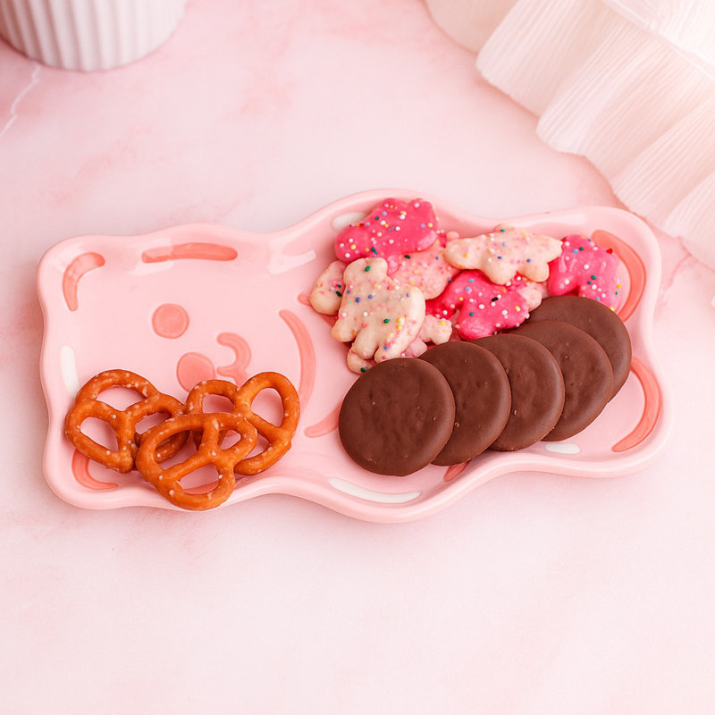10 assiettes d'apéritif Strawberry Street Gummy Bear