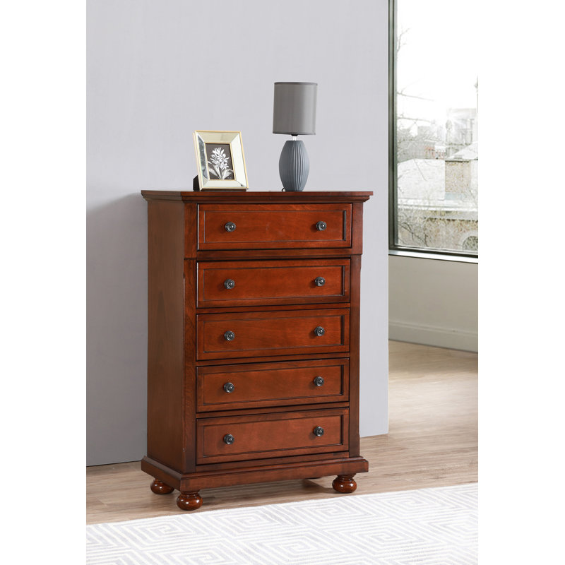 Commode Meade, cerise