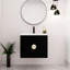Meuble-lavabo mural 24 po avec lavabo Obinna, pour petite salle de bain