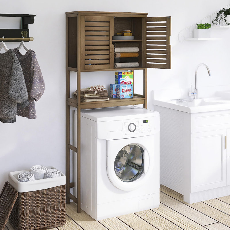 Bahia Bamboo Over The Toilet Storage, Walnut