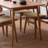 Khairi Cherry Solid Wood Dining Table-1282643248