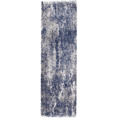 Hudgens Performance Abstract Shag Area Rug