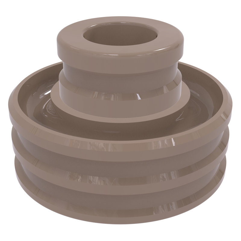 Photophore en laiton 1,75 po, Beige ombragé