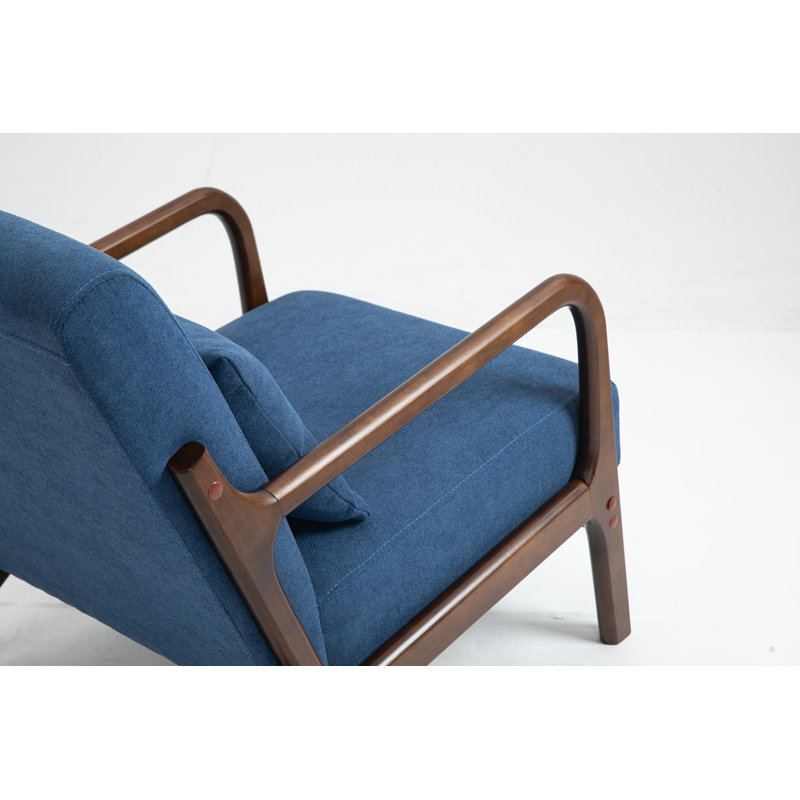 Fauteuil de lecture de 25,6 pouces rembourré