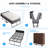 Puremind Folding Bed With 5" Foam Mattress, 75" Rollaway Bed, Cot Size Space-saving Guest Bed With Headboard, Portable Foldable Extra Bed For Adults With Sturdy Metal Frame
