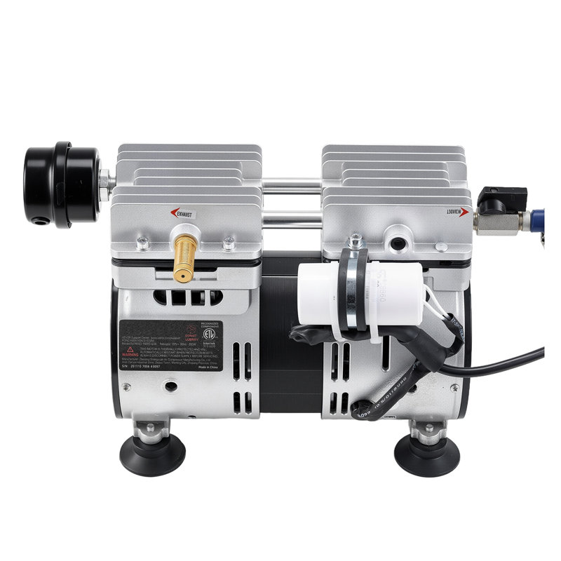Système d'aération de bassin 3/4 HP avec compresseur d'air 5,2 pi³ / min, diffuseur et tube lesté de 100 pi pour les Lacs jusqu'à 3 Acres