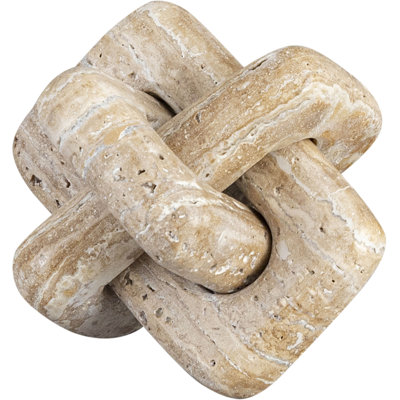 Bond Travertine Decorative Object