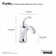 Forté Single-Handle Bathroom Sink Faucet with Drain Assembly and Escutcheon Plate, 1.2 GPM