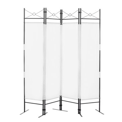 Paravent pliable à 4 panneaux l 63 po x 71 po Nordberg