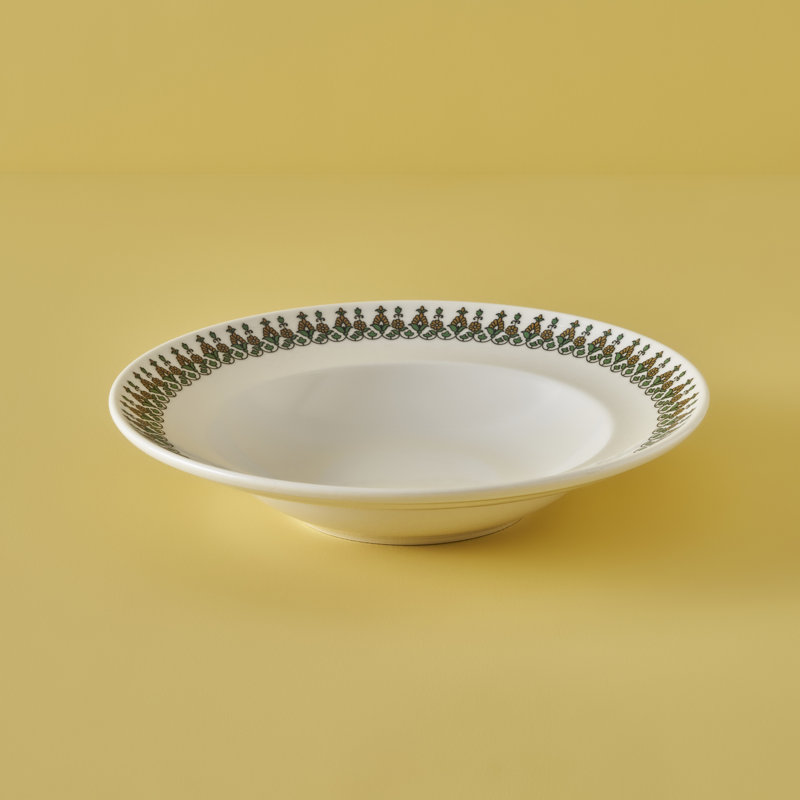 Bol à pâtes indien en porcelaine