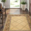 Montrose Wool Oriental Area Rug in Beige/Taupe-45411153