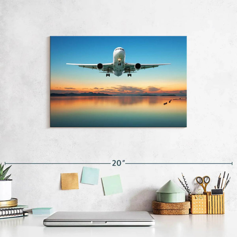 Mehar First Flight Airplane, 8" H x 12" W