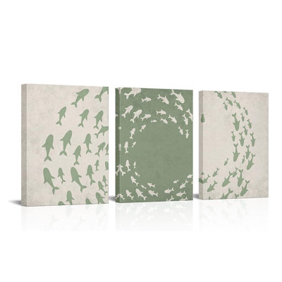 3 Piece Wrapped Canvas Print