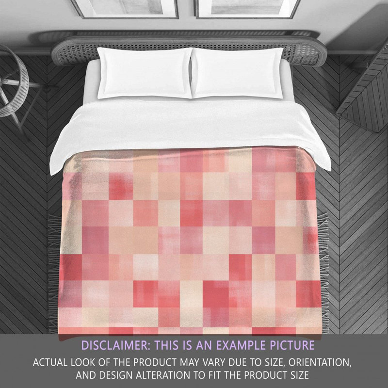 Checkered Comforter, Twin Extra Long Comforter