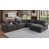 Polyester gris foncé