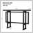 42.13" MDF Counter Height Dining Table