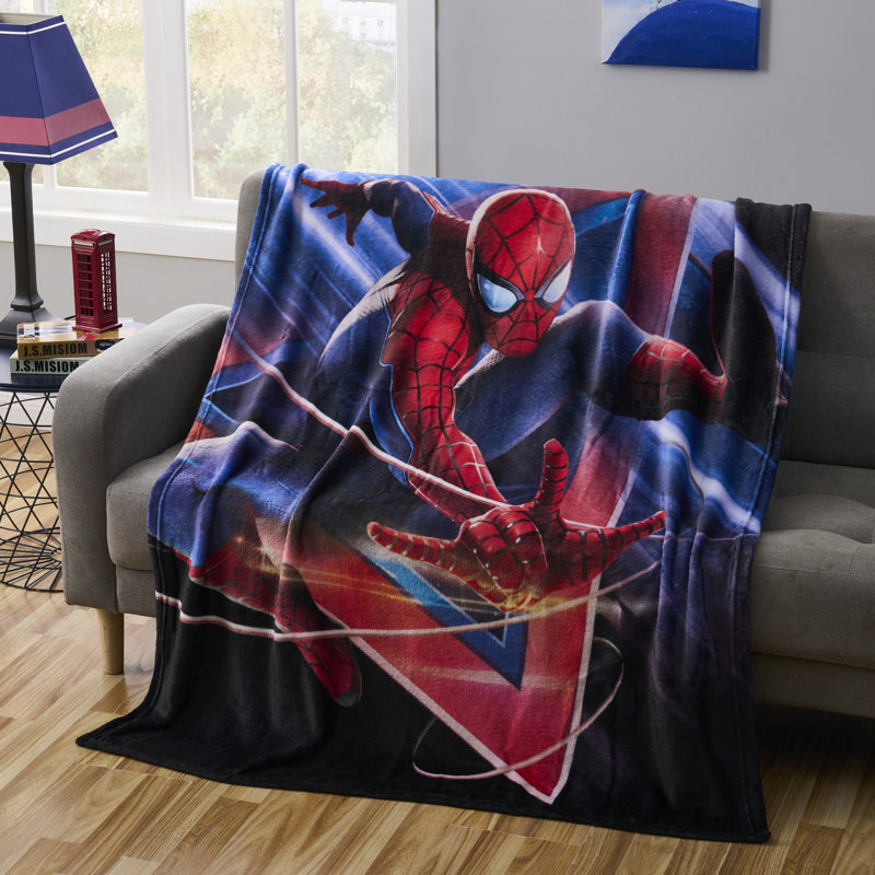 Jeté pour enfant Spiderman 46 x 60